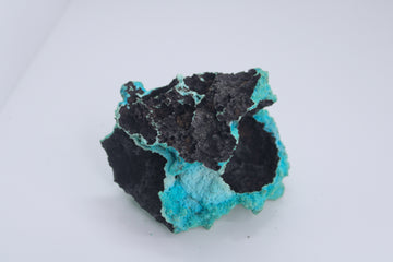 Chrysocolla Pseudomorph After Gypsum | DR Congo | Rare Collector Mineral Specimen