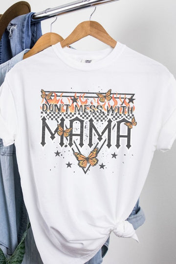 Mess with Mama Oversized Graphic Tee