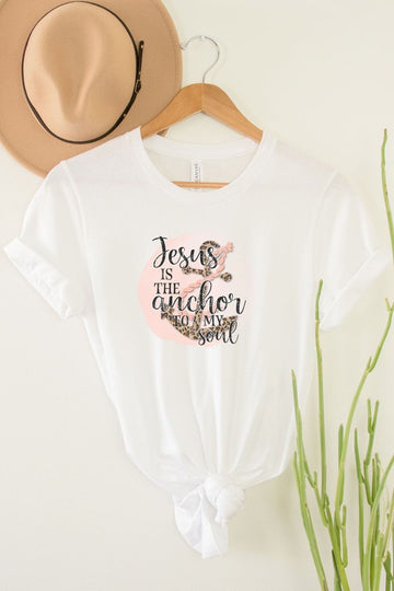 Jesus Is The Anchor To My Soul Graphic Tee