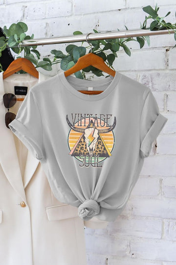 Plus Size Vintage Soul Graphic Tee