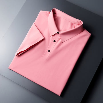 High-End Men's Short-Sleeve Polo T-Shirt