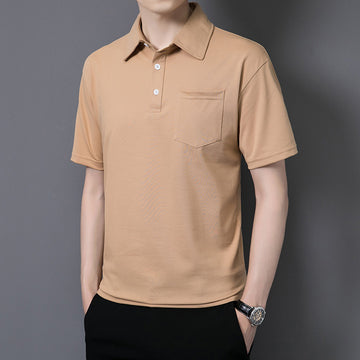 Summer Short-Sleeved Polo Men T-Shirt